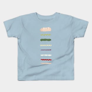 Sandwich Parts Kids T-Shirt